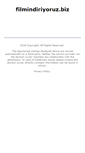 Mobile Screenshot of filmindiriyoruz.biz